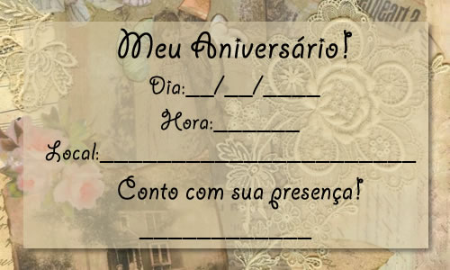 Modelos De Convites Para AniversÃrio Avaré Modelos De Convites Para AniversÃrio Avaré