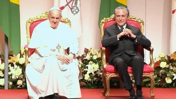 Papa Cita Crise Ao Recusar Convite De Temer Para Visitar Brasil