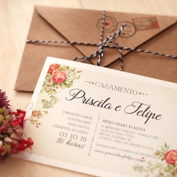 6 Dicas Para Te Ajudar A Escolher O Convite De Casamento! 6 Dicas Para Te Ajudar A Escolher O Convite De Casamento!