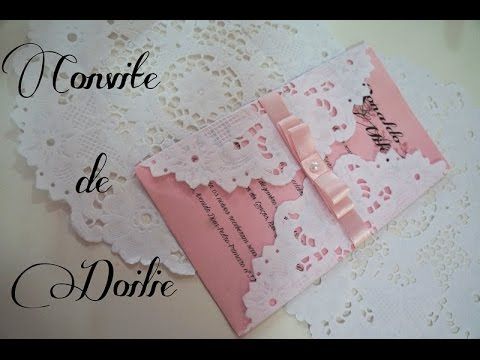 Como Fazer Convite De Casamento Rústico Com Doilie Como Fazer Convite De Casamento Rústico Com Doilie
