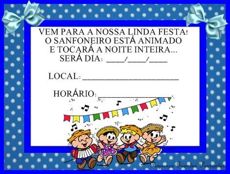 Ideias De Convites De Aniversário Infantil Tema Festa Junina Ideias De Convites De Aniversário Infantil Tema Festa Junina