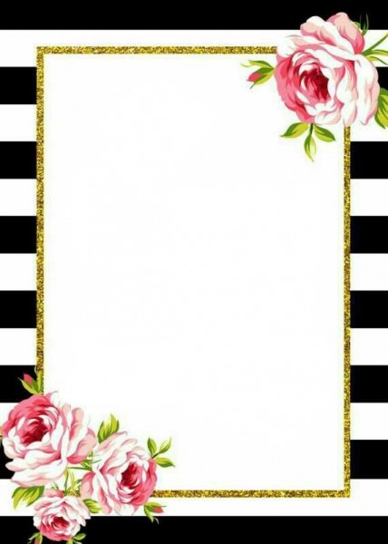 Invite Background Black White And Pink Free Printable Invite Background Black White And Pink Free Printable