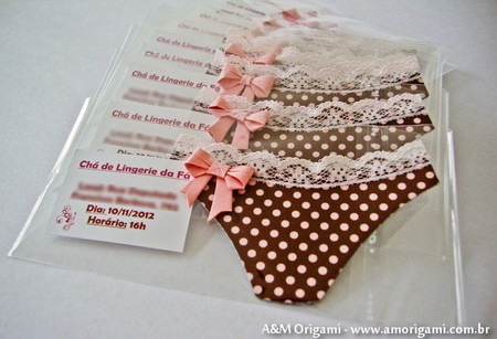 Convite Calcinha Para Chá De Lingerie Convite Calcinha Para Chá De Lingerie