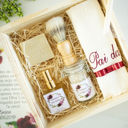 Caixa Convite Para Padrinhos E Pais, Kit Barba Personalizado Caixa Convite Para Padrinhos E Pais, Kit Barba Personalizado