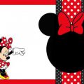 Convite Minnie Vermelha Para Imprimir Gratis