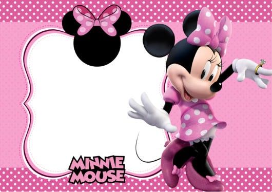 Convite Minnie Rosa â Modelos Para Editar E Imprimir Convite Minnie Rosa â Modelos Para Editar E Imprimir