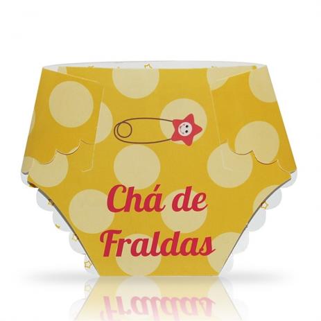 Convite Chá De Fraldas 08 Unidades Duster Convite Chá De Fraldas 08 Unidades Duster