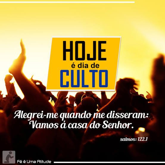 Convite Para O Culto! Convite Para O Culto!