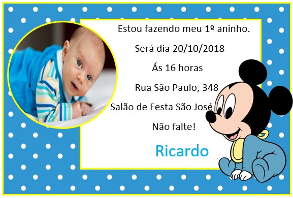 Jaques Cerimonial Como Fazer Convites De Aniversário De 1º Aninho Jaques Cerimonial Como Fazer Convites De Aniversário De 1º Aninho