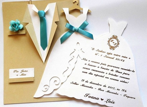 Convites De Casamento Terno E Vestido Convites De Casamento Terno E Vestido