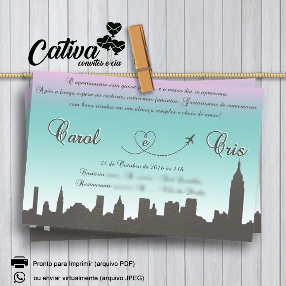 Convite Digital Casamento Convite Digital Casamento