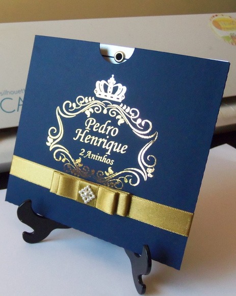Convite Dourado Luxo Principe E Realeza Convite Dourado Luxo Principe E Realeza