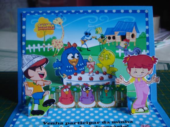 Convite Galinha Pintadinha No Elo7 Convite Galinha Pintadinha No Elo7