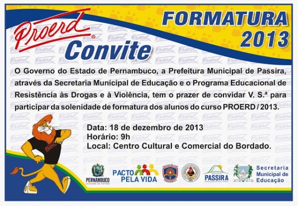 Proerd Pernambuco Proerd Pernambuco