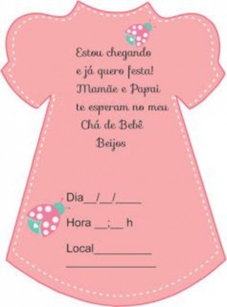 As Melhores Ideias De Convite Chá De Bebê Vestido As Melhores Ideias De Convite Chá De Bebê Vestido
