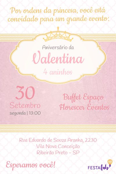 Pin Em Convite Virtual De Aniversário Pin Em Convite Virtual De Aniversário