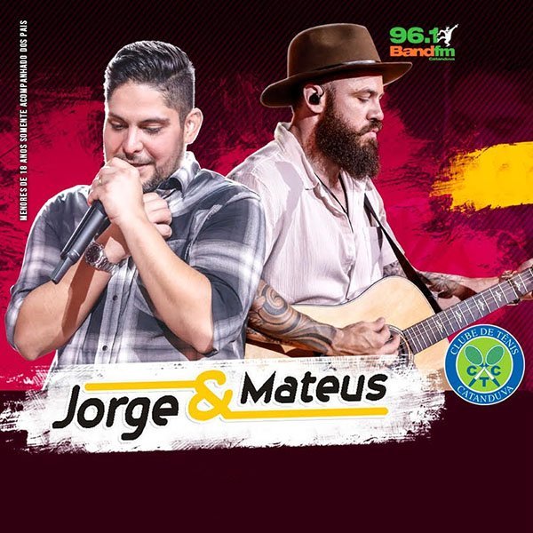 Compre Aqui Seu Ingresso Para Jorge & Mateus Compre Aqui Seu Ingresso Para Jorge & Mateus