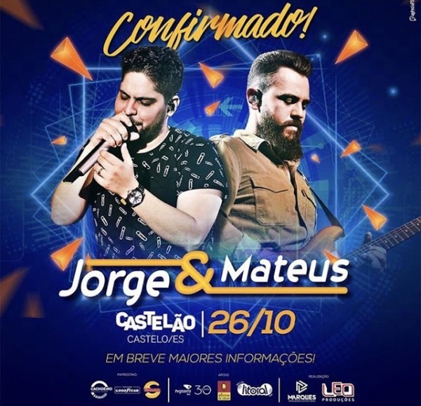 Jorge & Mateus Em Castelo Em Outubro Jorge & Mateus Em Castelo Em Outubro